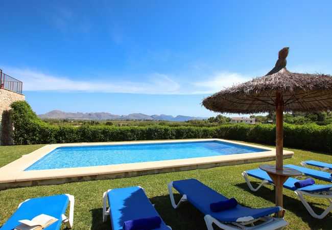 Villa en Alcúdia - AUBELLONS. Espacio y tranquilidad cerca de Alcudia