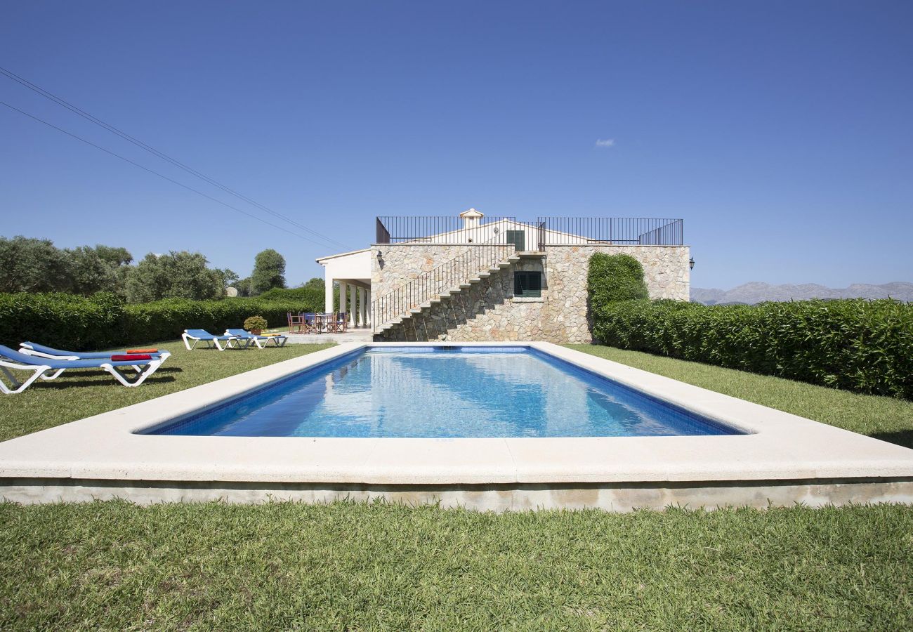 Villa en Alcúdia - AUBELLONS. Espacio y tranquilidad cerca de Alcudia