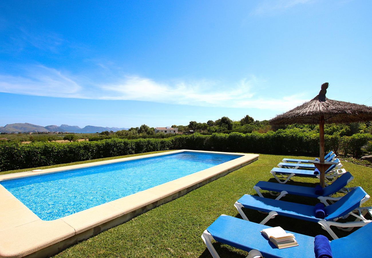 Villa en Alcúdia - AUBELLONS. Espacio y tranquilidad cerca de Alcudia