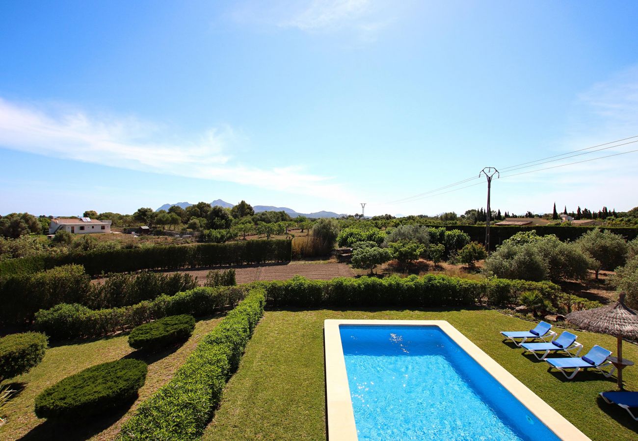 Villa en Alcúdia - AUBELLONS. Espacio y tranquilidad cerca de Alcudia