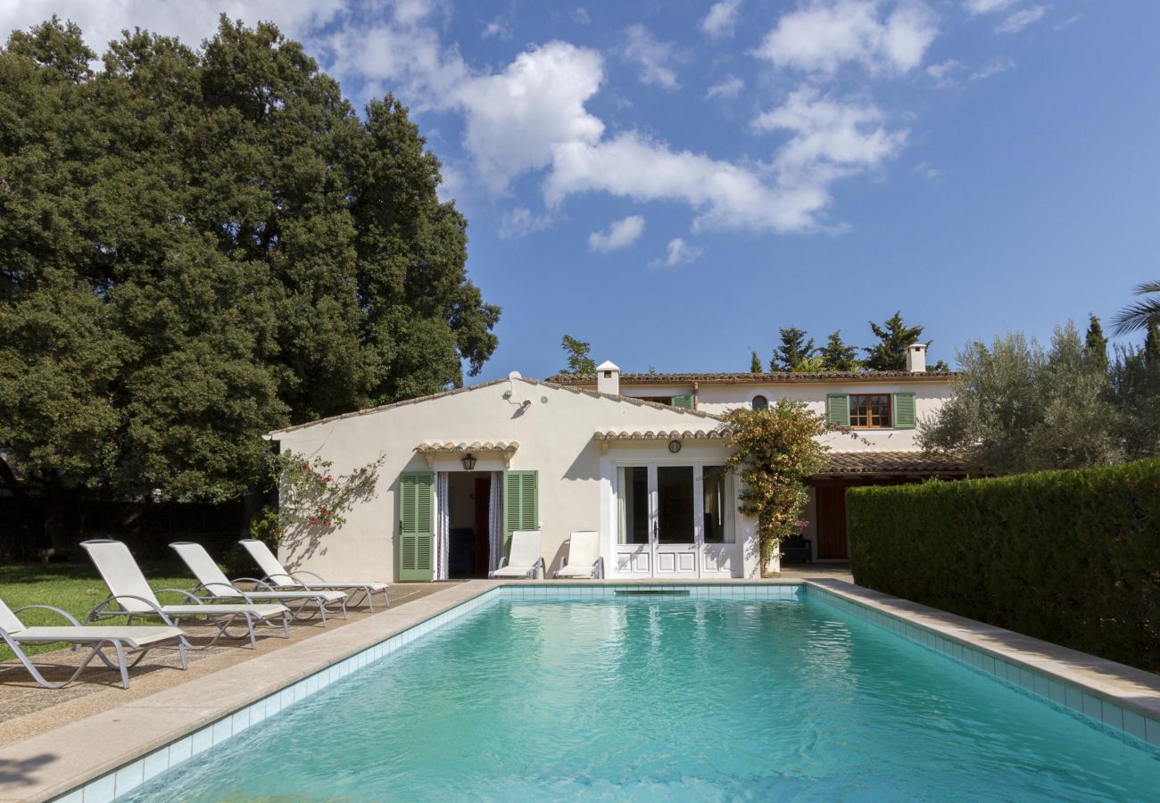 Villa en Pollensa - CREUS. Atractiva casa con piscina
