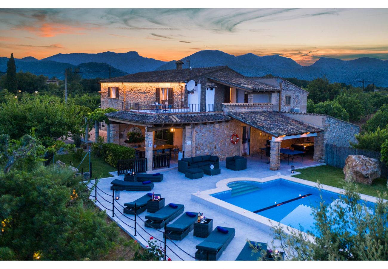 Villa en Pollensa - CREVER. Restauración de fábula para un resultado impresionante