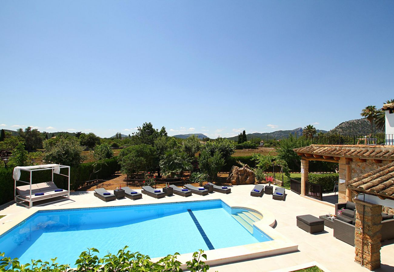 Villa en Pollensa - CREVER. Restauración de fábula para un resultado impresionante