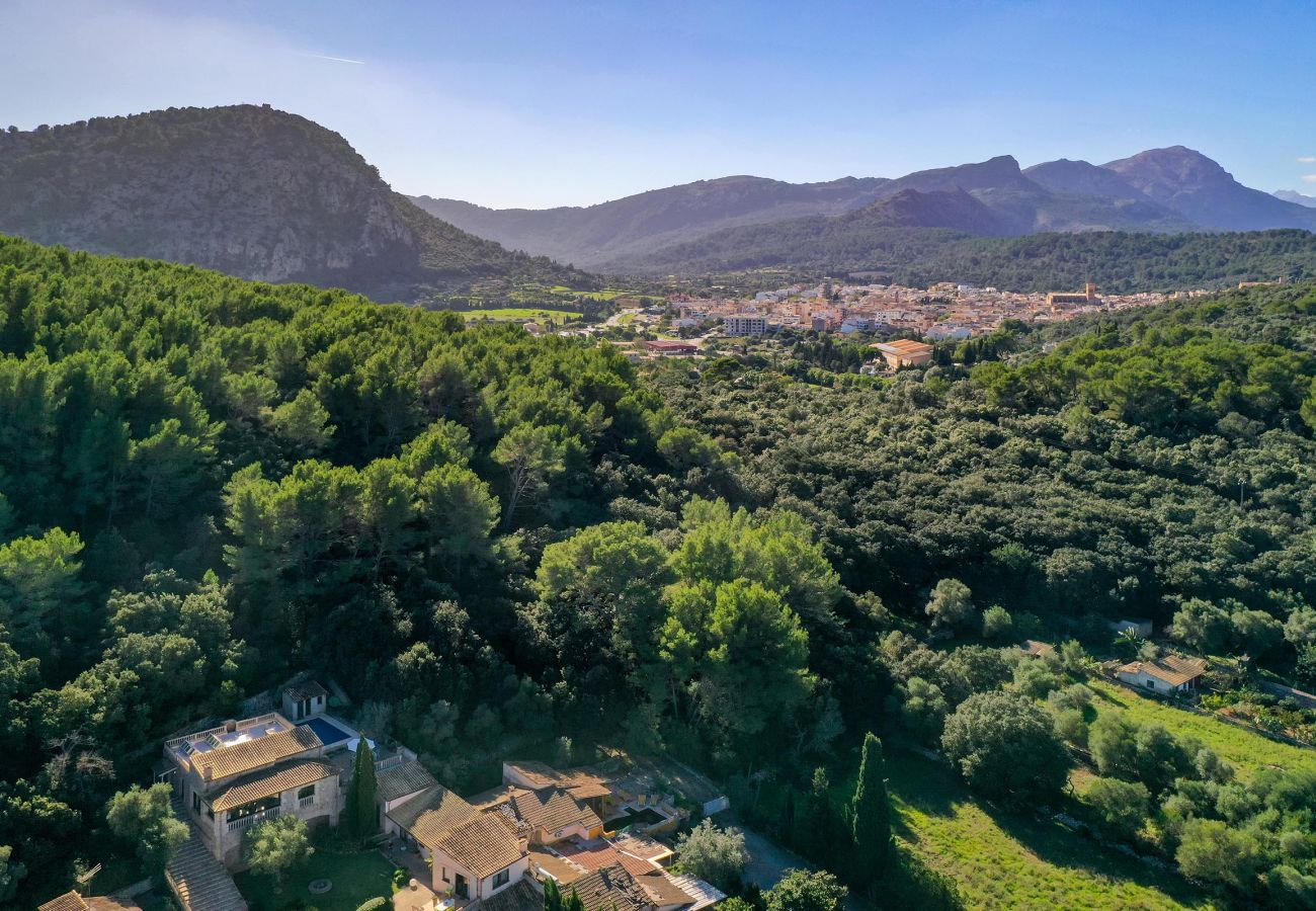 Villa en Pollensa - LLOP. Magnífica y moderna villa con sauna