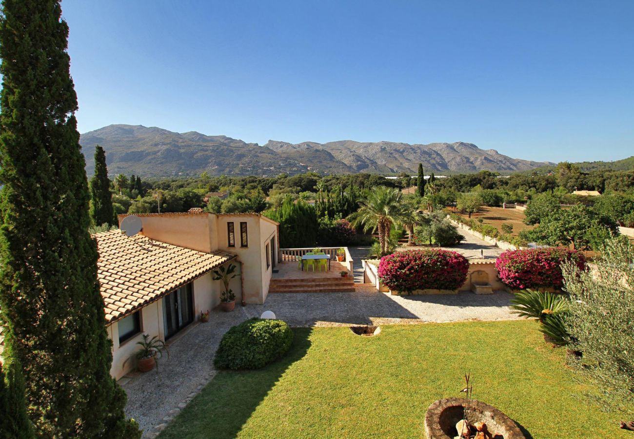 Villa en Pollensa - LLOP. Magnífica y moderna villa con sauna