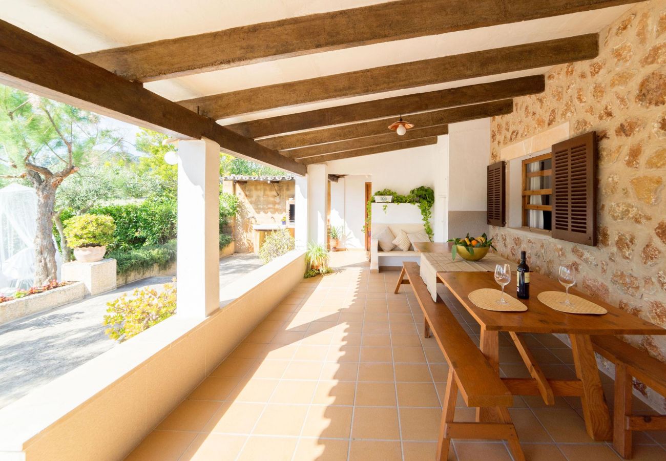Villa en Alcúdia - VERD. Bonita casa de campo de estilo tradicional
