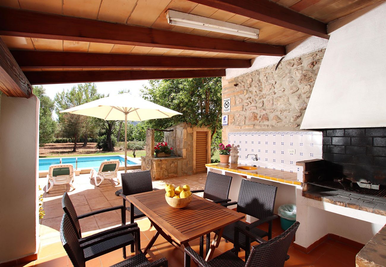 Villa en Pollensa - PUNXA. Acogedora casa rústica mallorquina próxima al pueblo