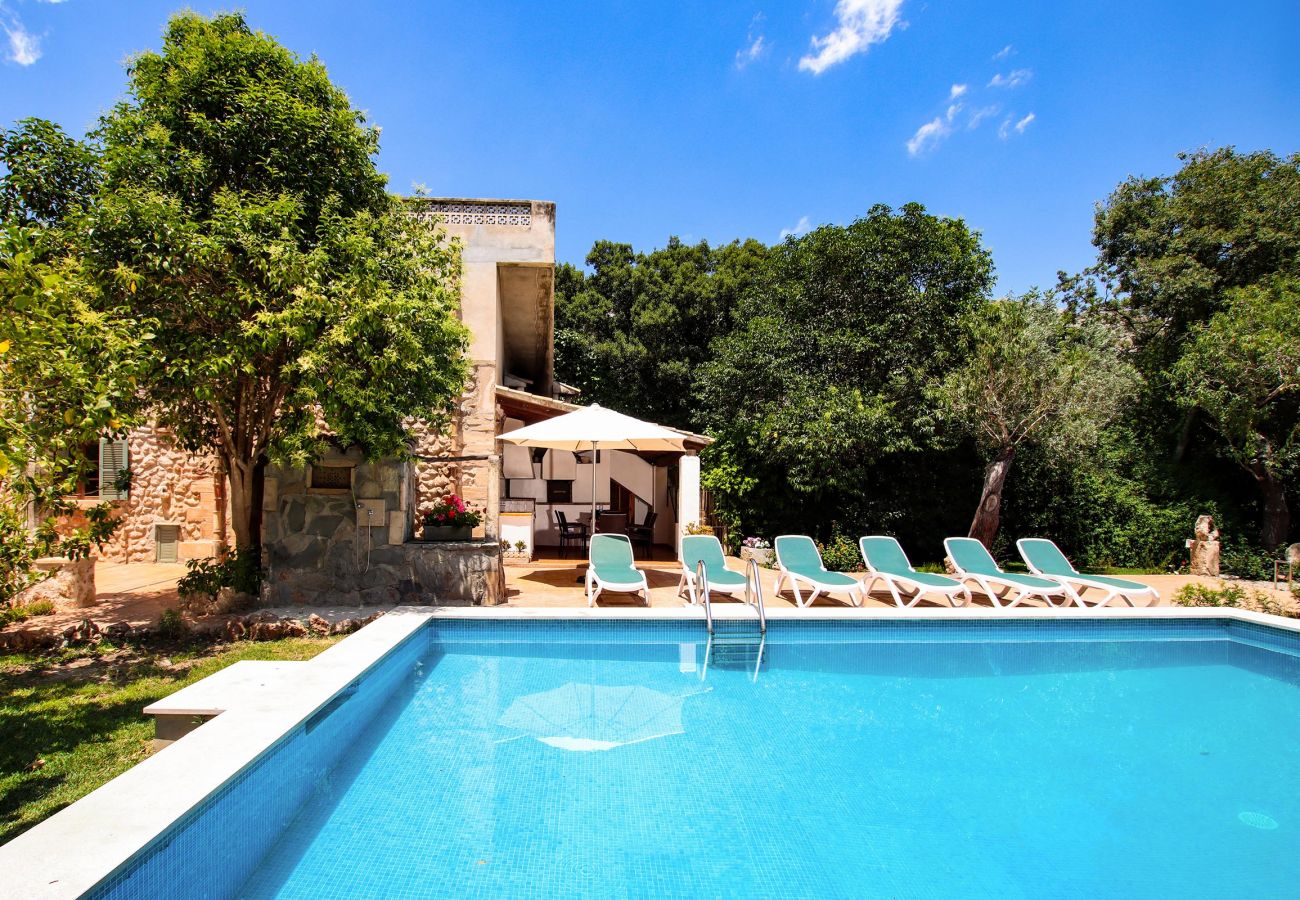 Villa en Pollensa - PUNXA. Acogedora casa rústica mallorquina próxima al pueblo