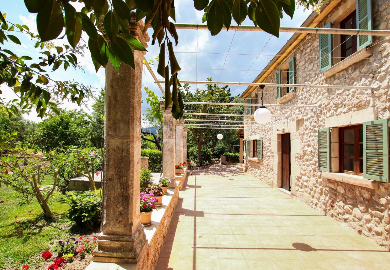 Villa en Pollensa - PUNXA. Acogedora casa rústica mallorquina próxima al pueblo
