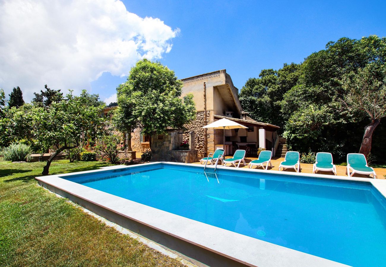 Villa en Pollensa - PUNXA. Acogedora casa rústica mallorquina próxima al pueblo