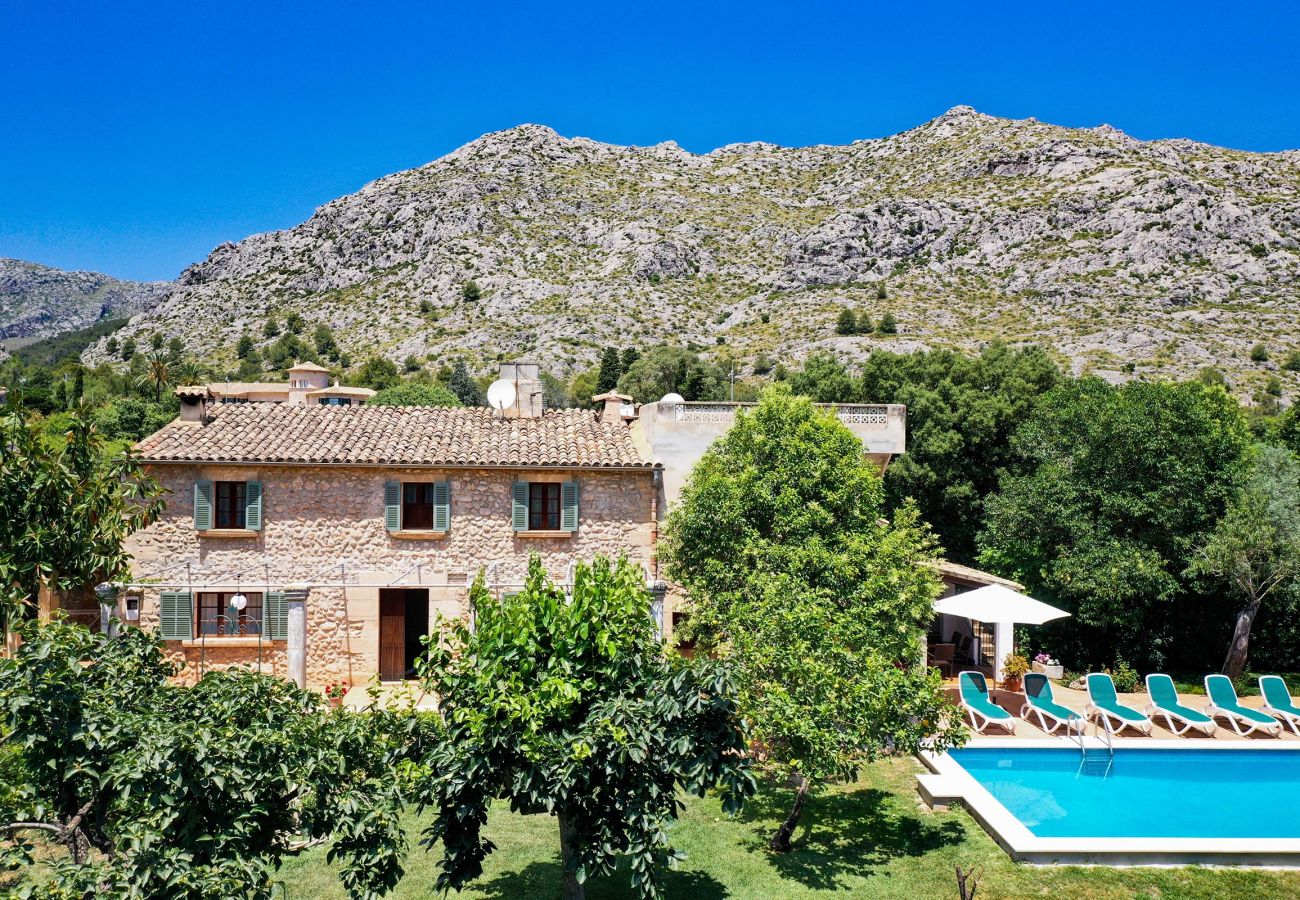 Villa en Pollensa - PUNXA. Acogedora casa rústica mallorquina próxima al pueblo