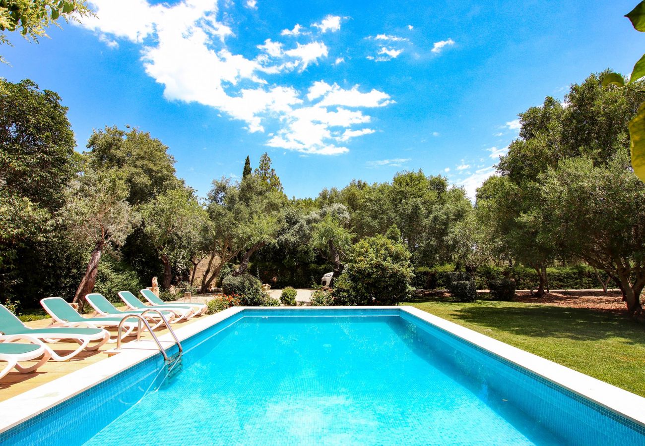 Villa en Pollensa - PUNXA. Acogedora casa rústica mallorquina próxima al pueblo