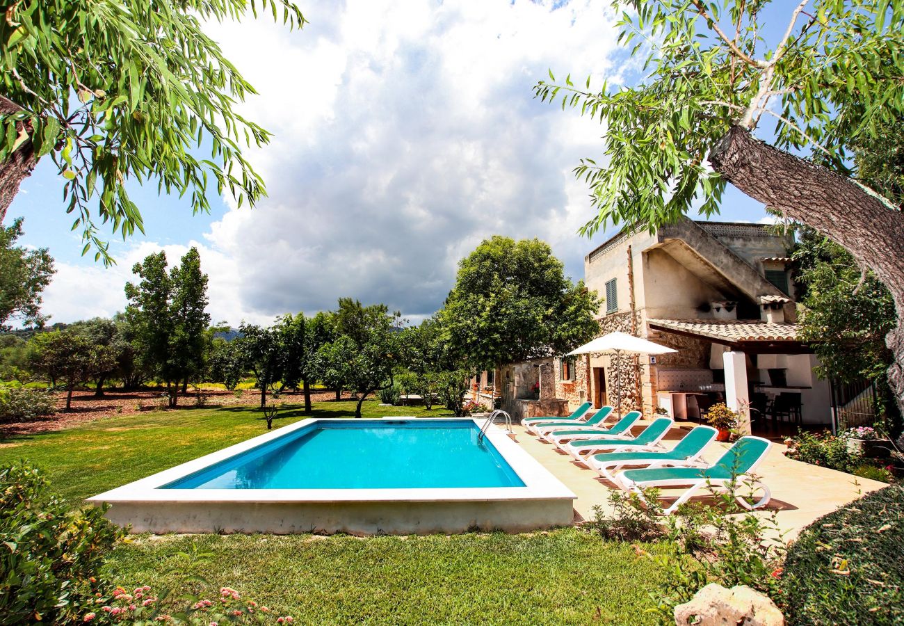 Villa en Pollensa - PUNXA. Acogedora casa rústica mallorquina próxima al pueblo