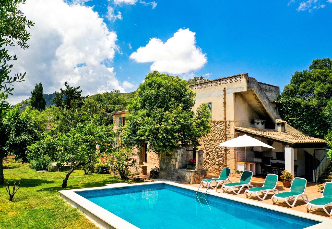 Villa en Pollensa - PUNXA. Acogedora casa rústica mallorquina próxima al pueblo
