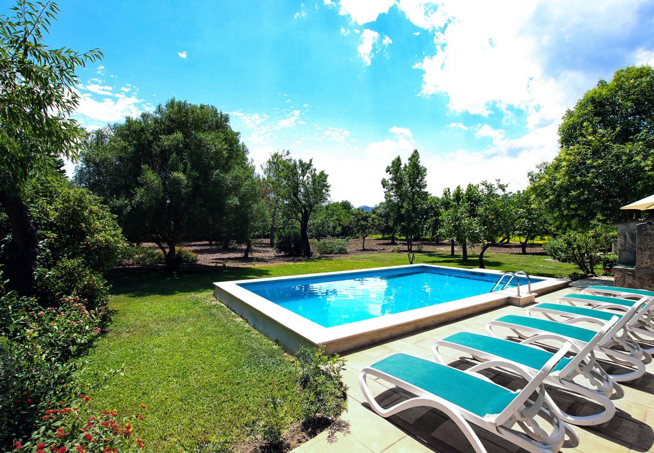 Villa en Pollensa - PUNXA. Acogedora casa rústica mallorquina próxima al pueblo
