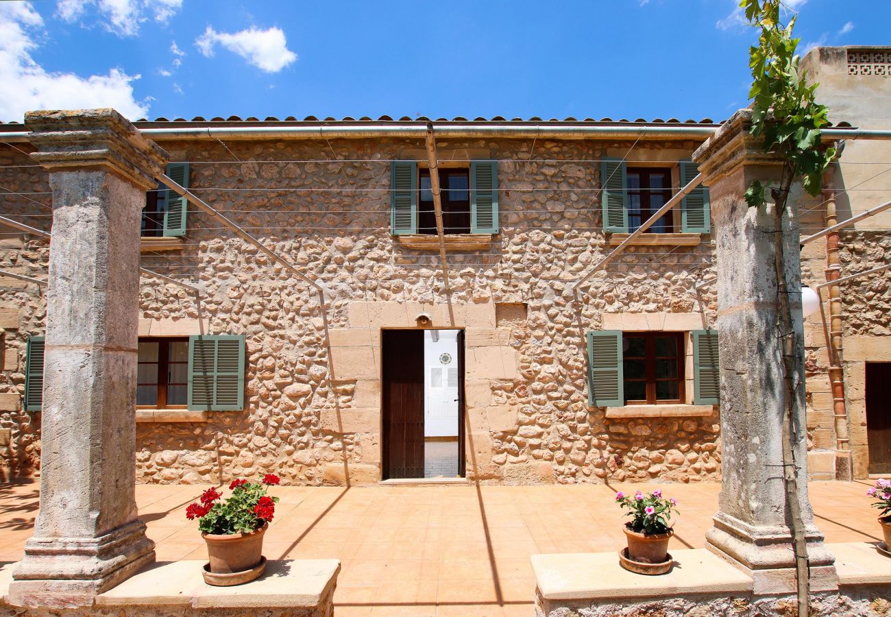 Villa en Pollensa - PUNXA. Acogedora casa rústica mallorquina próxima al pueblo