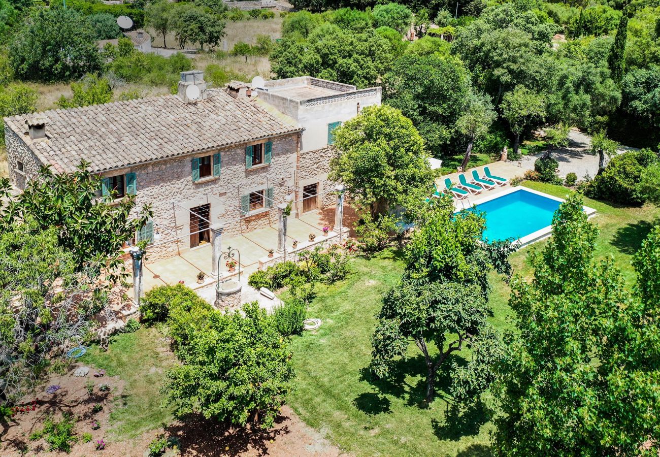 Villa en Pollensa - PUNXA. Acogedora casa rústica mallorquina próxima al pueblo