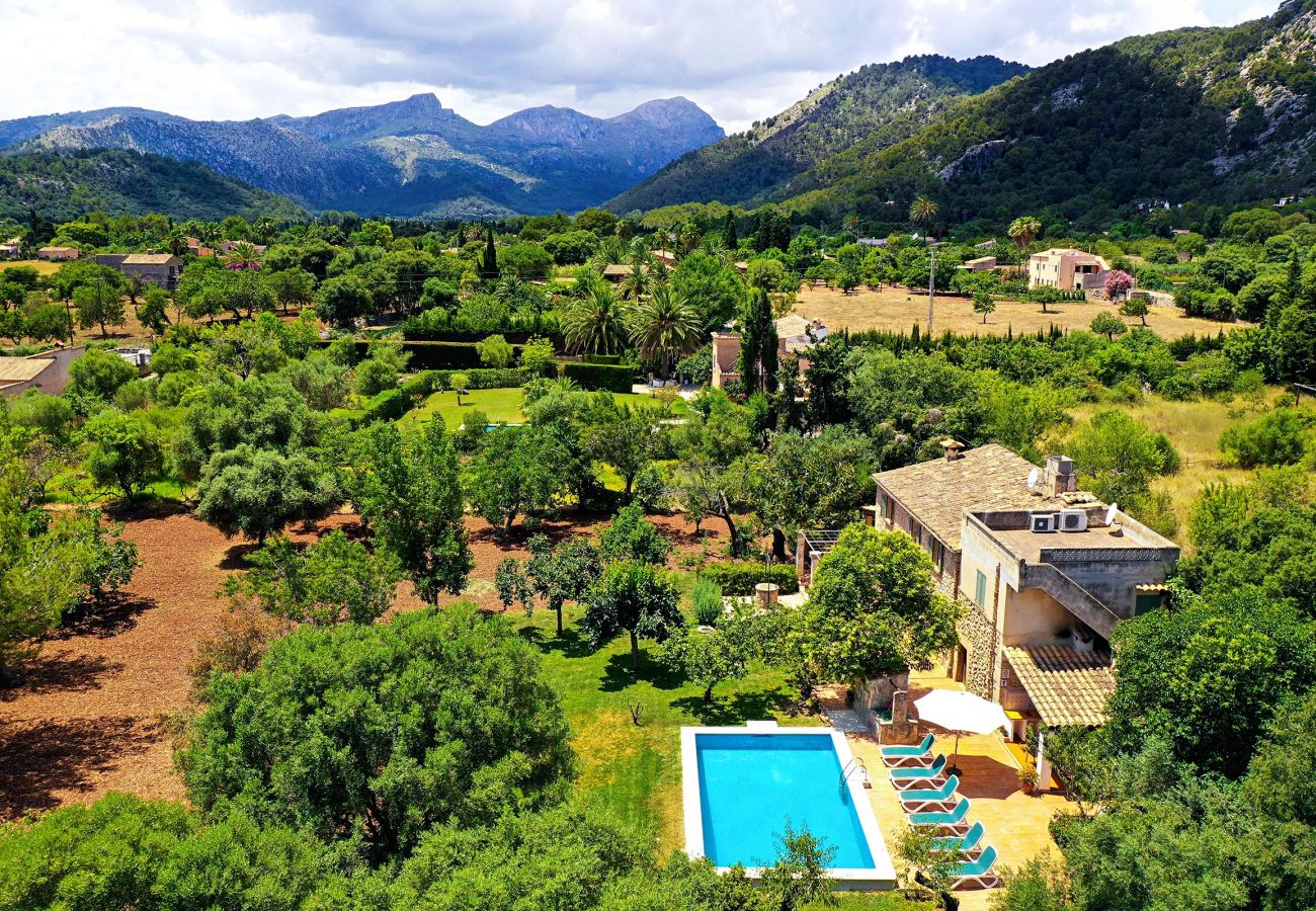 Villa en Pollensa - PUNXA. Acogedora casa rústica mallorquina próxima al pueblo