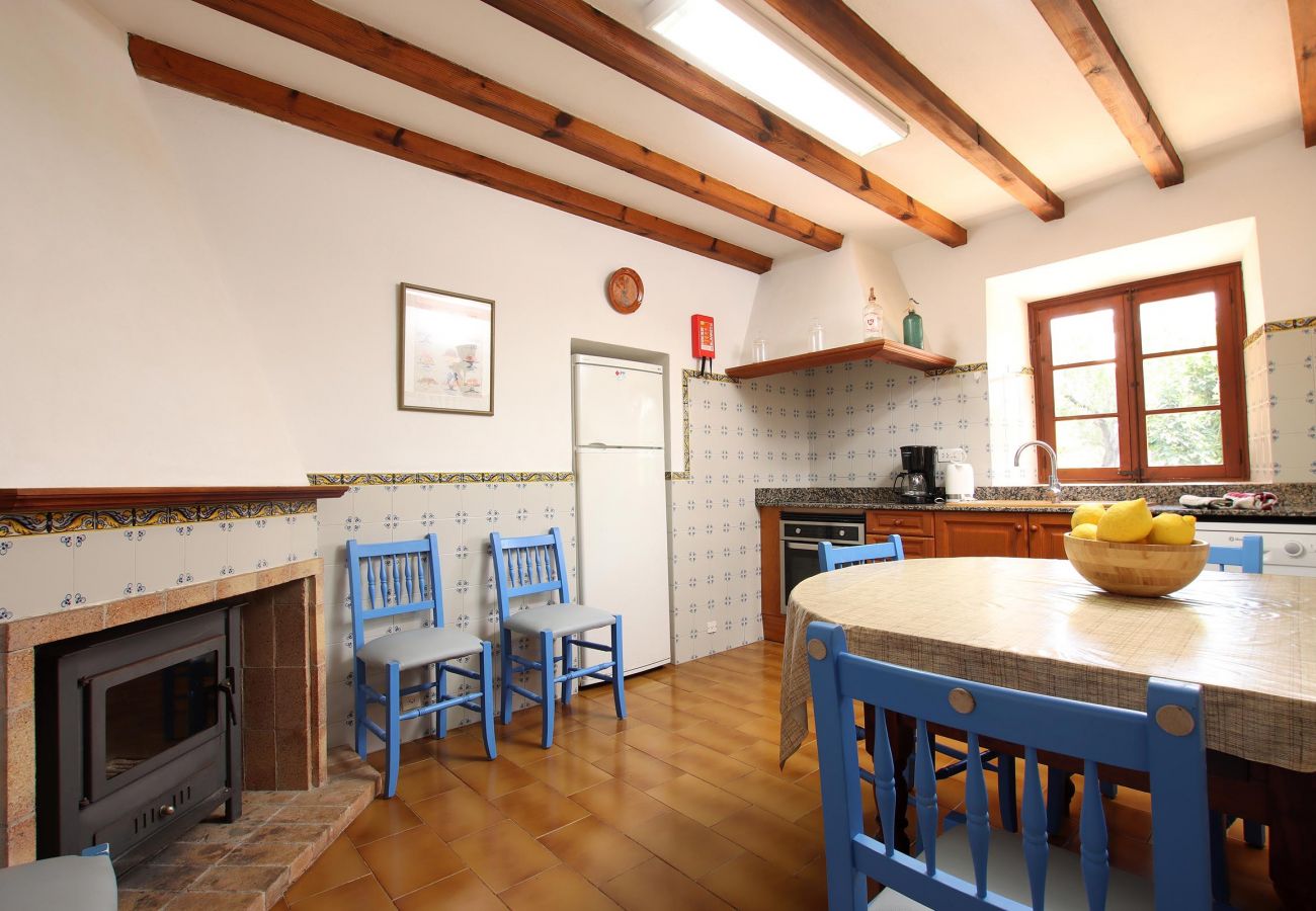 Villa en Pollensa - PUNXA. Acogedora casa rústica mallorquina próxima al pueblo