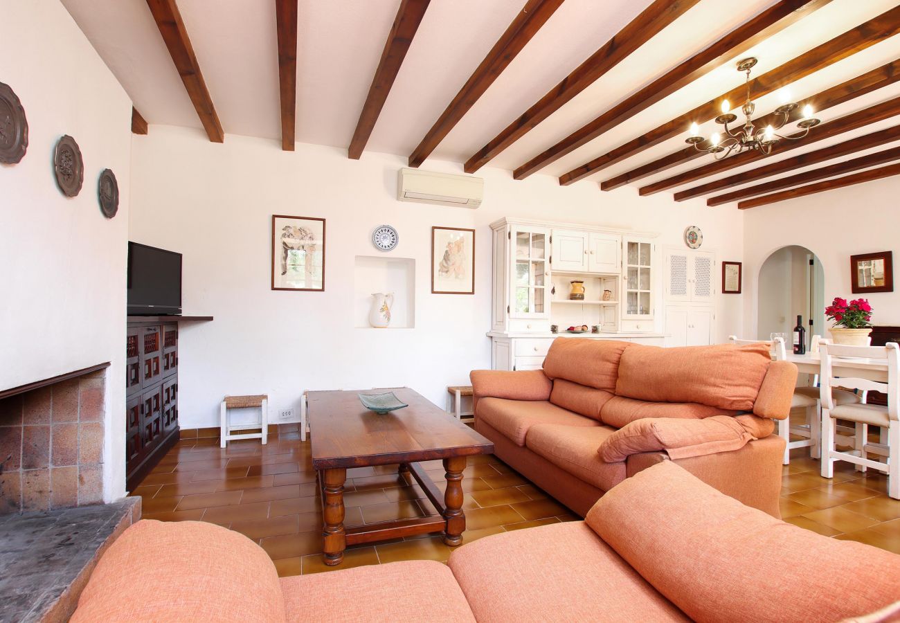 Villa en Pollensa - PUNXA. Acogedora casa rústica mallorquina próxima al pueblo