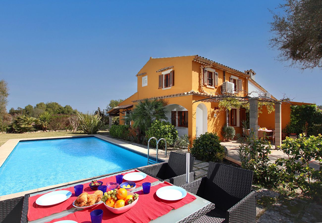 Villa en Pollensa - MARINA NOVA. Un jardín que hará las delicias de jóvenes y adultos
