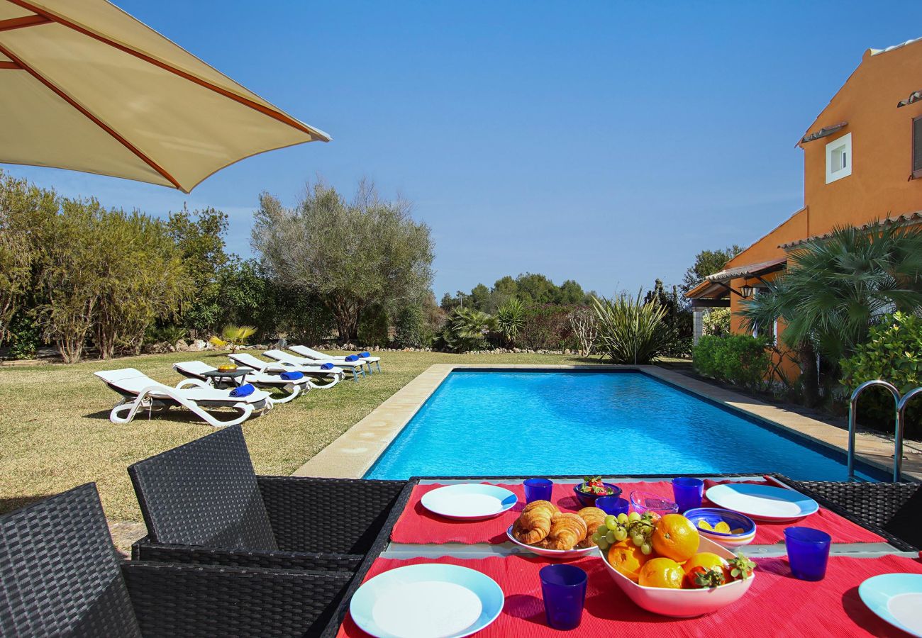 Villa en Pollensa - MARINA NOVA. Un jardín que hará las delicias de jóvenes y adultos