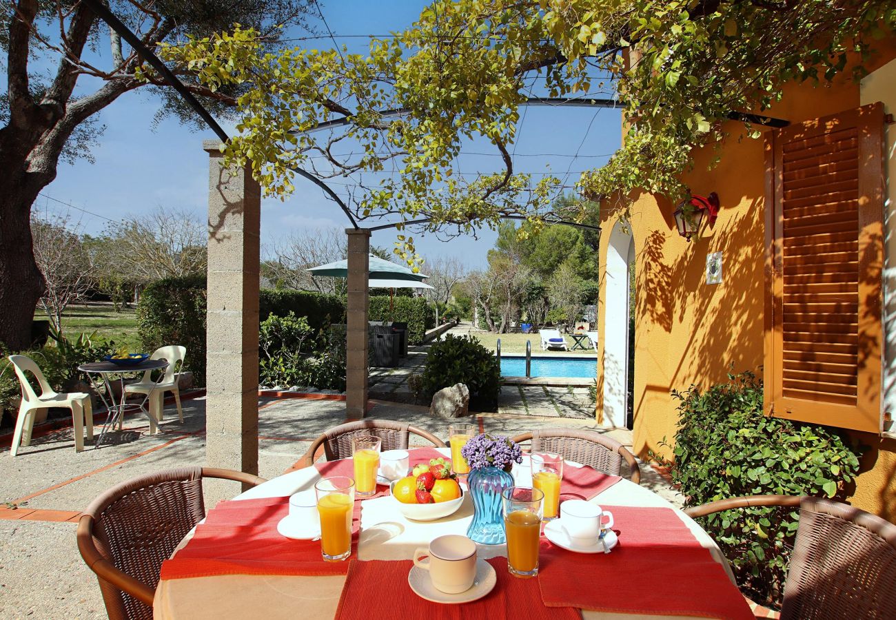 Villa en Pollensa - MARINA NOVA. Un jardín que hará las delicias de jóvenes y adultos