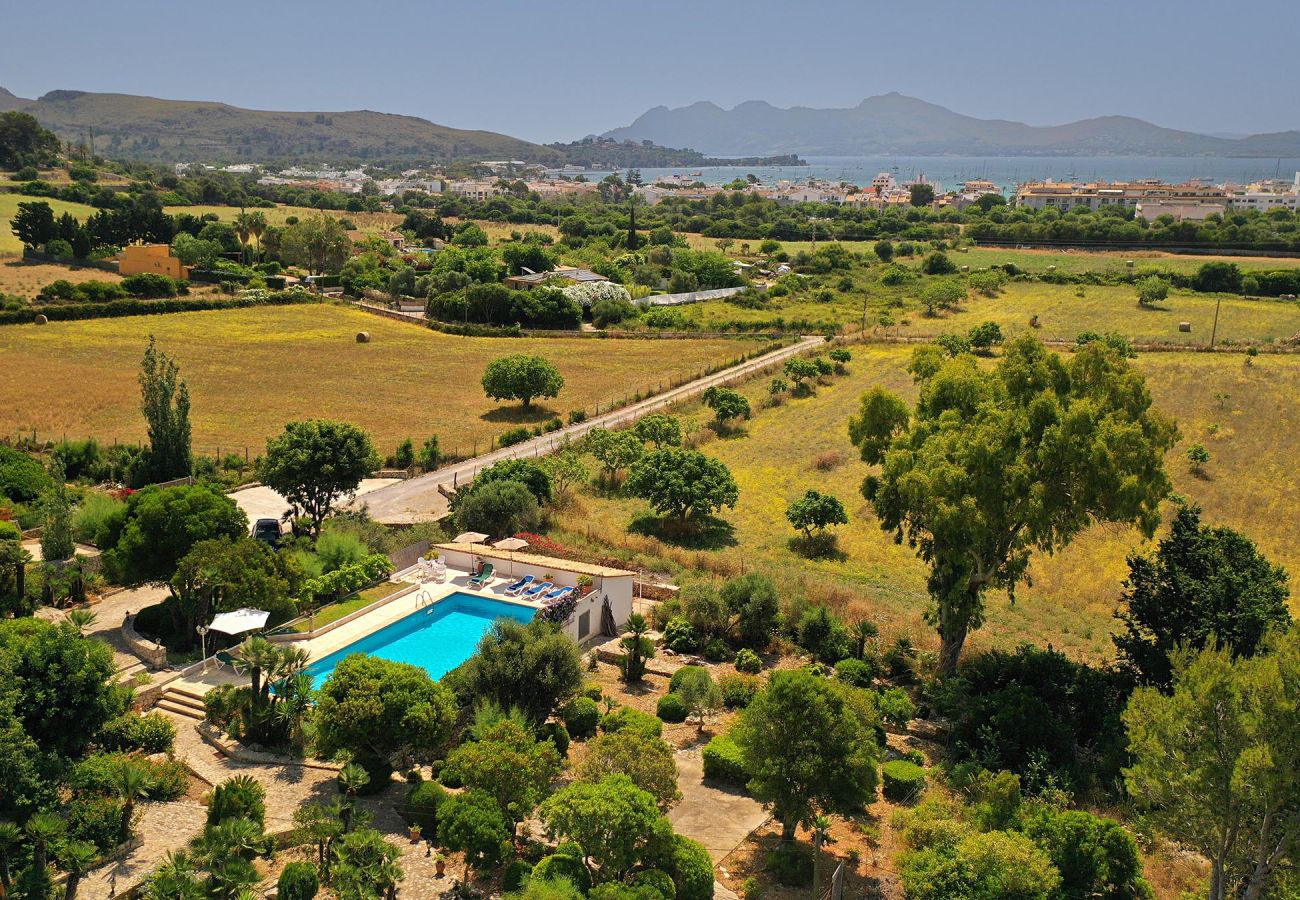 Villa en Puerto Pollensa - BOQUER PETIT (PIEDRA). Rodeada de naturaleza, pero cerca del Pto. Pollensa