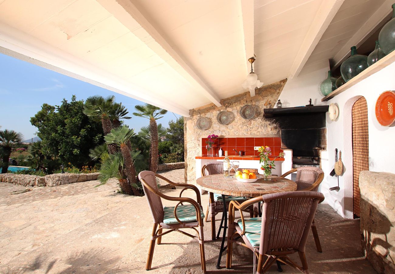 Villa en Puerto Pollensa - BOQUER PETIT (PIEDRA). Rodeada de naturaleza, pero cerca del Pto. Pollensa