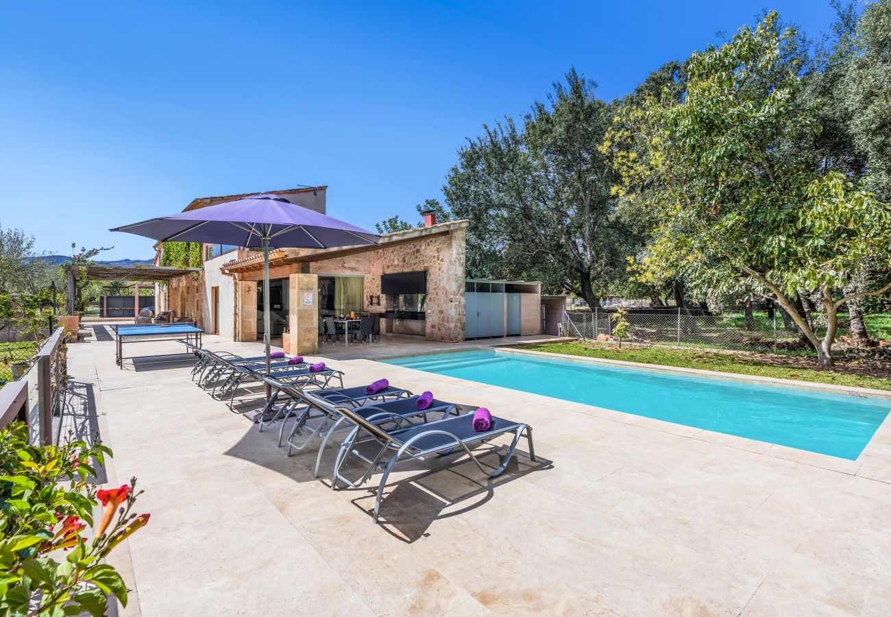 Villa en Pollensa - CREVETA. Magnífica casa ideal para desconectar de la rutina diaria