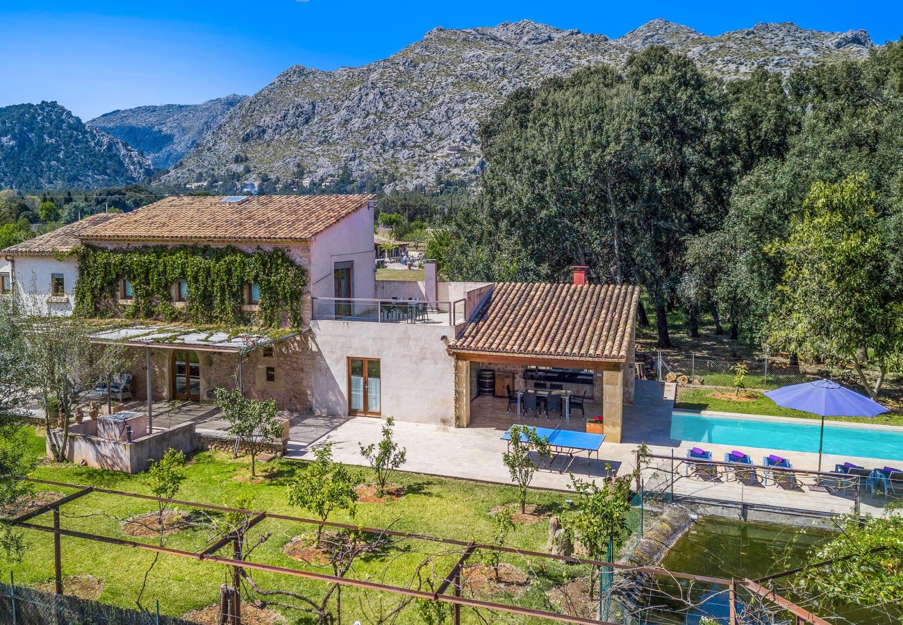 Villa en Pollensa - CREVETA. Magnífica casa ideal para desconectar de la rutina diaria