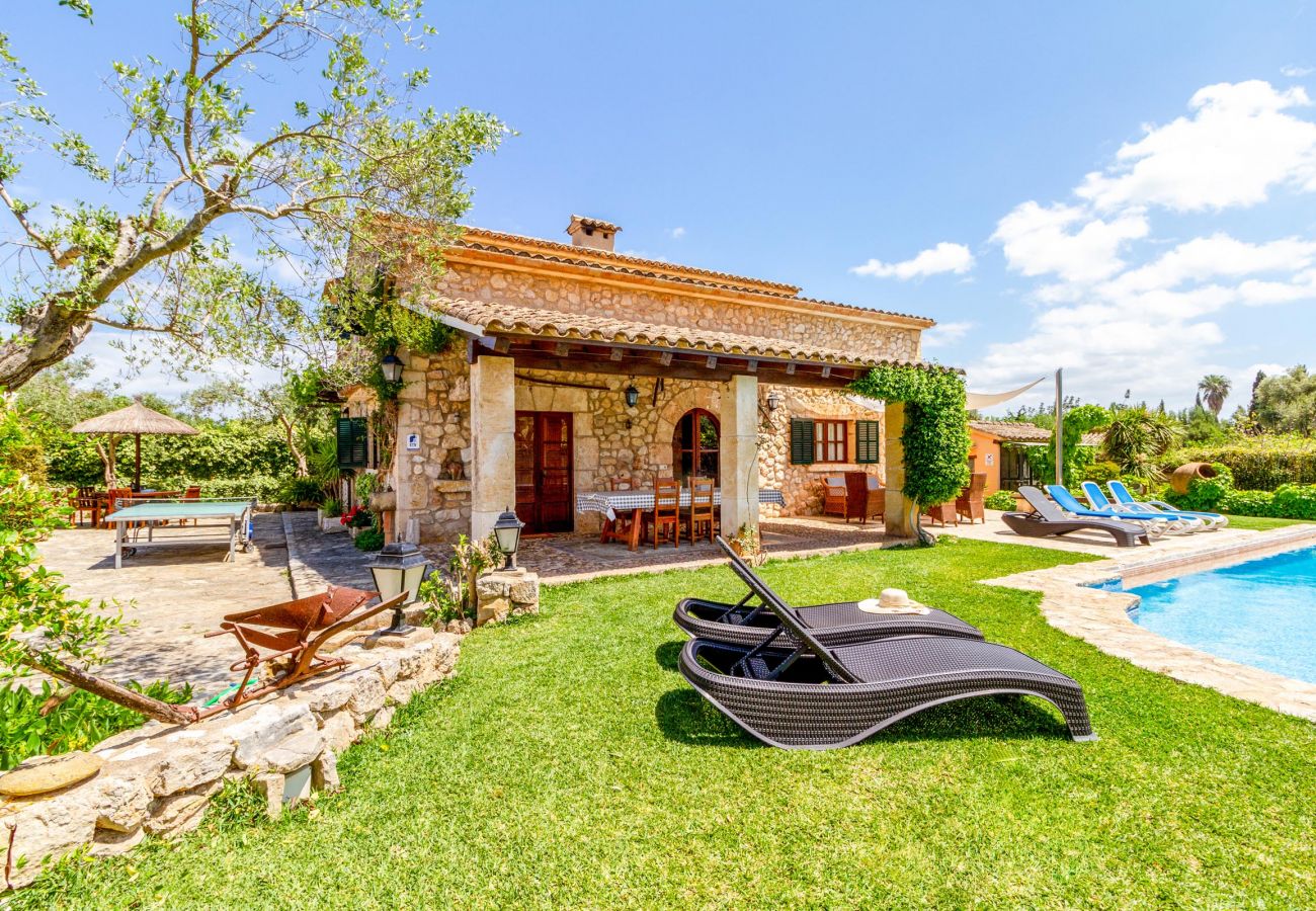 Villa en Pollensa - SERGI. Bonita casa de campo cerca de Pollensa