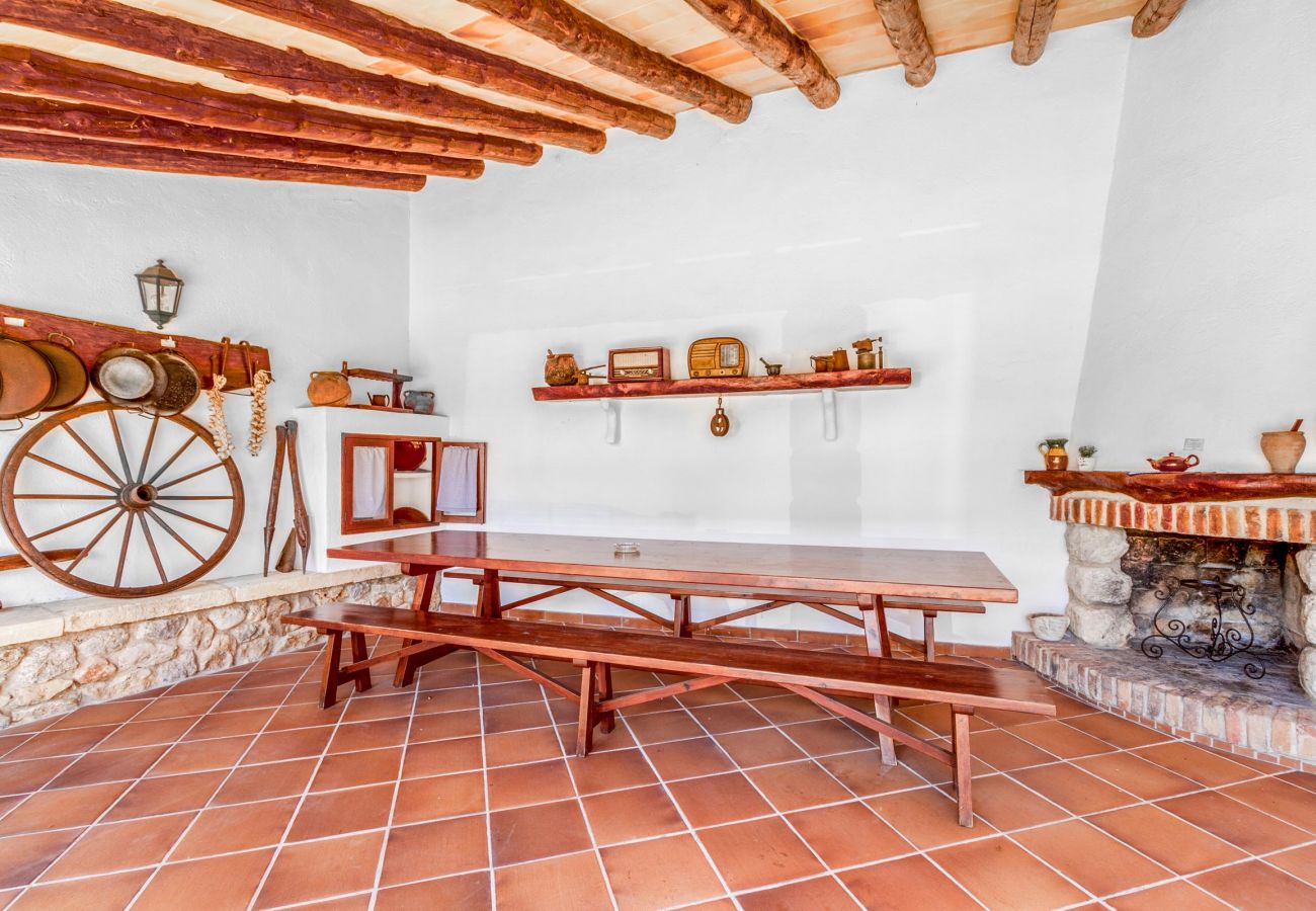 Villa en Pollensa - SERGI. Bonita casa de campo cerca de Pollensa