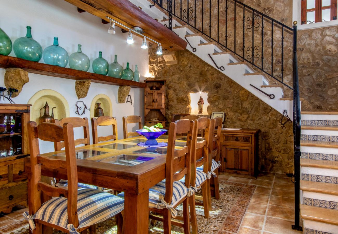 Villa en Pollensa - SERGI. Bonita casa de campo cerca de Pollensa