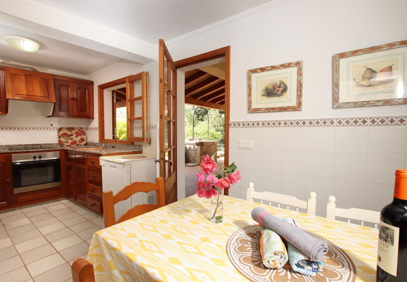 Villa en Pollensa - PANADA. Enorme barbacoa cubierta y a menos de 300 mts del supermercado