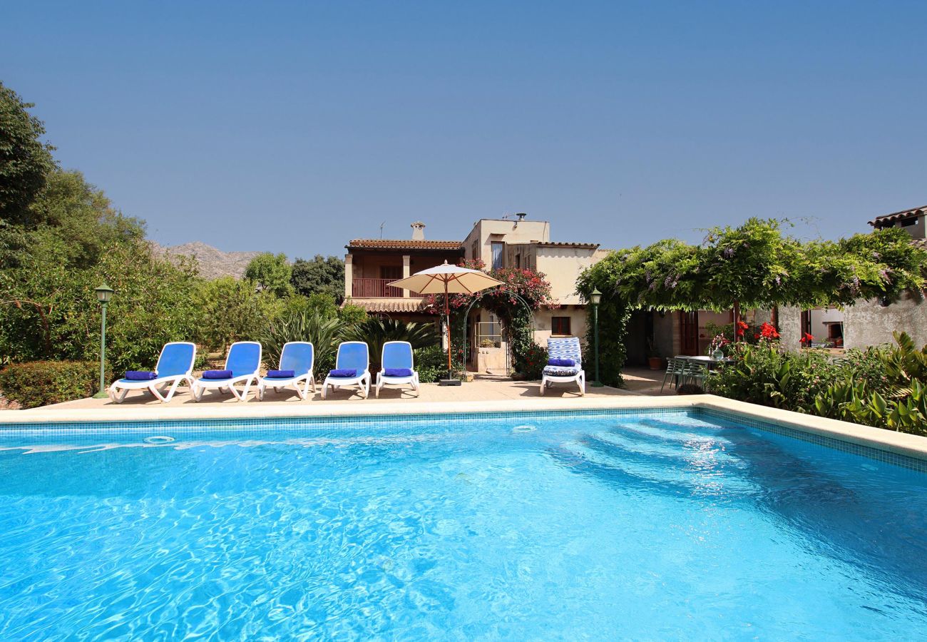 Villa en Pollensa - PANADA. Enorme barbacoa cubierta y a menos de 300 mts del supermercado
