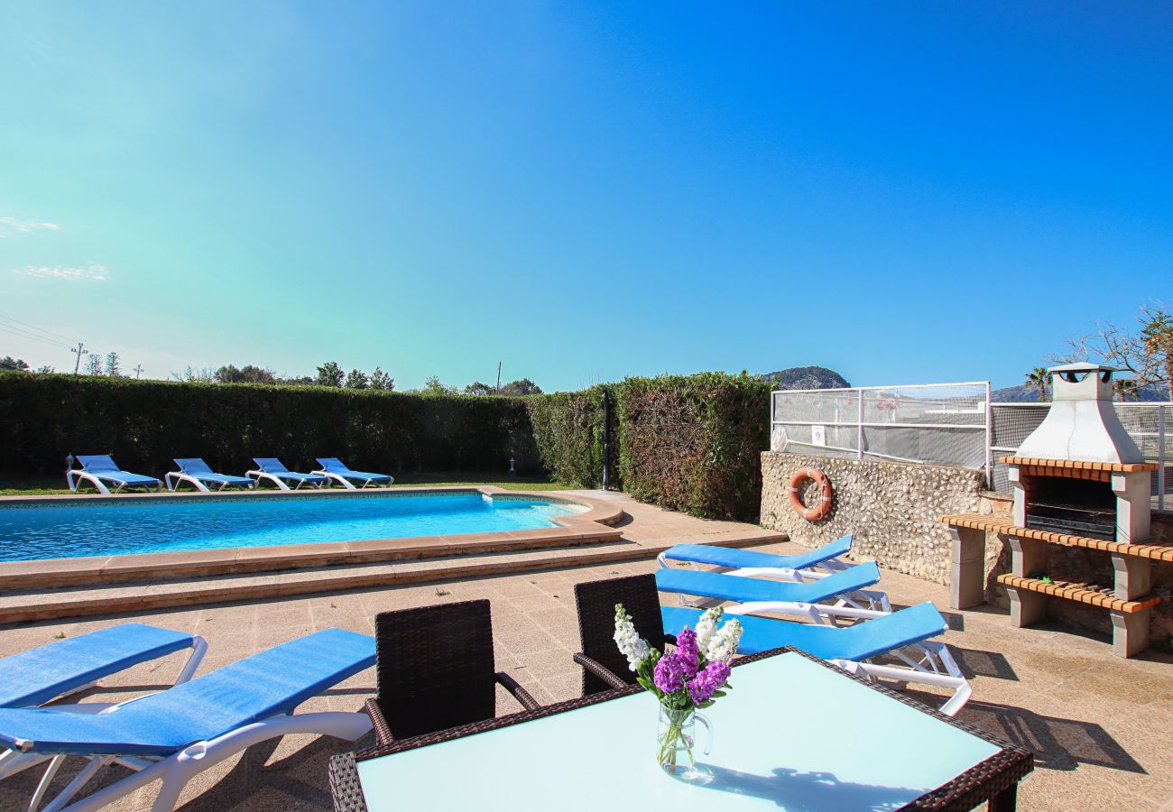 Villa en Pollensa - LLORENS (IVANA). 5 Habitaciones para disfrutar con familia y amigos