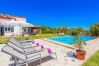 Villa en Pollensa - PATRICIA. Impresionante jardín para disfrutar en familia Villa en Pollensa - PATRICIA. Impresionante jardín para disfrutar en familia