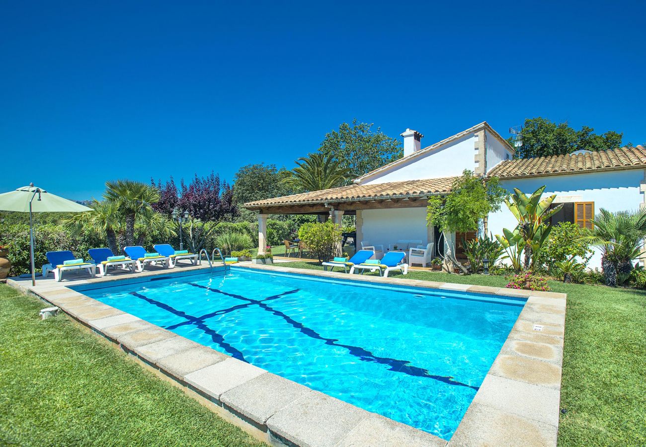 Villa en Puerto Pollensa - GERANIOS. ¡Relájese y disfrute!