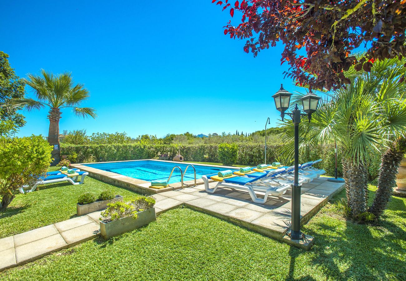 Villa en Puerto Pollensa - GERANIOS. ¡Relájese y disfrute!