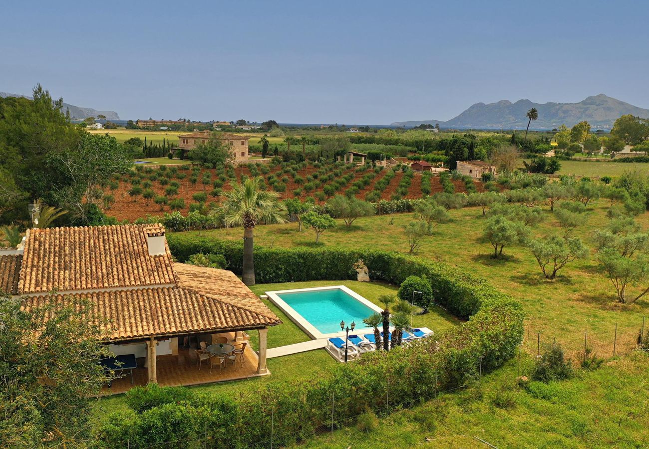 Villa en Puerto Pollensa - GERANIOS. ¡Relájese y disfrute!