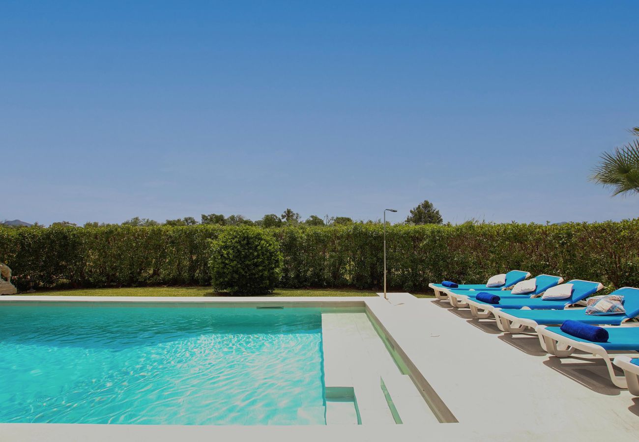 Villa en Puerto Pollensa - GERANIOS. ¡Relájese y disfrute!