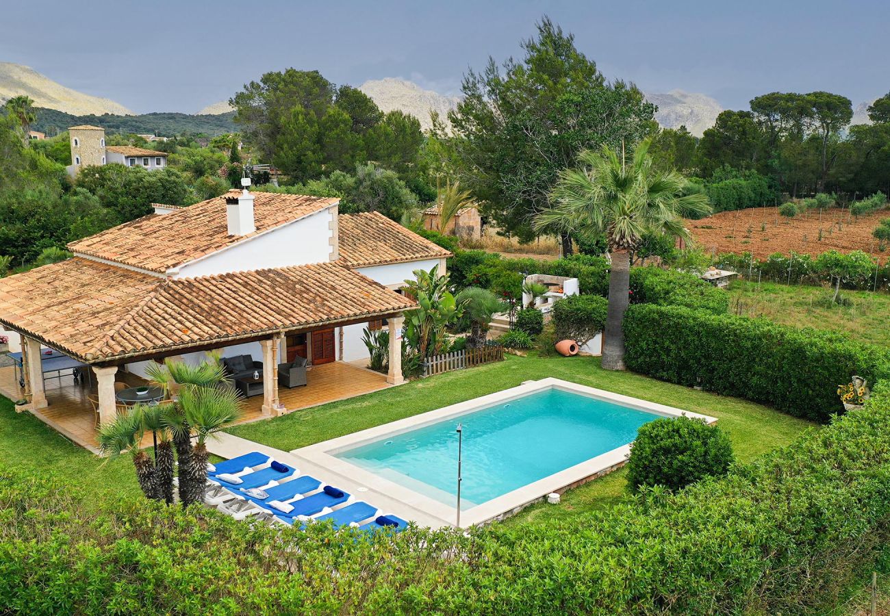Villa en Puerto Pollensa - GERANIOS. ¡Relájese y disfrute!