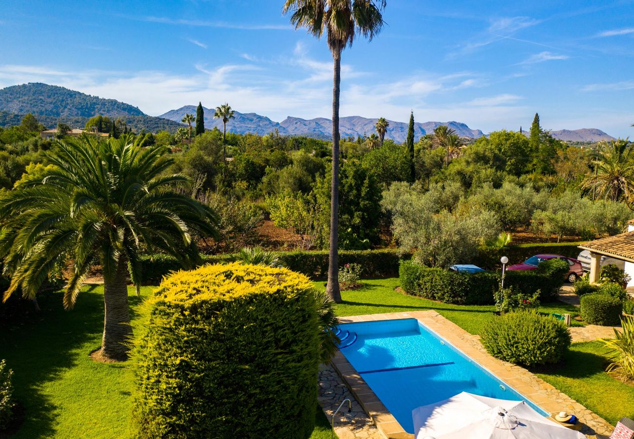 Villa en Pollensa - MORENO. Fabuloso jardín, vacaciones memorables