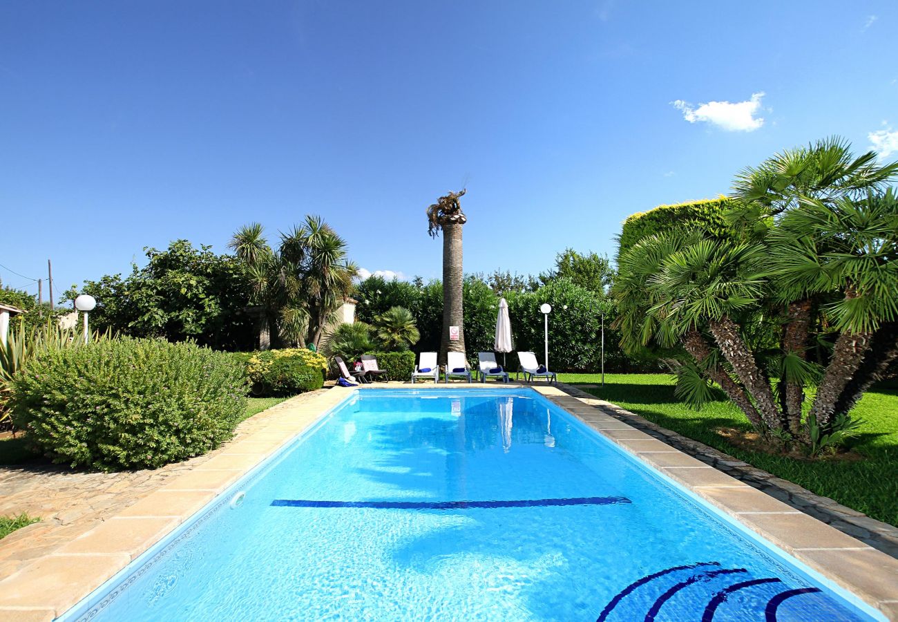 Villa en Pollensa - MORENO. Fabuloso jardín, vacaciones memorables