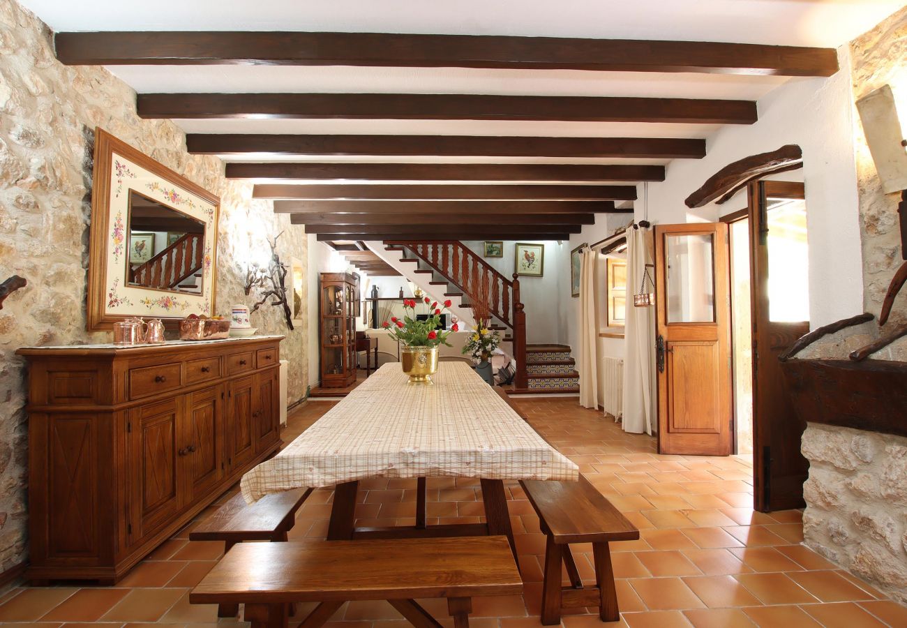 Villa en Pollensa - ROS GRAN. Encantadora y tradicional villa cerca de Pollensa