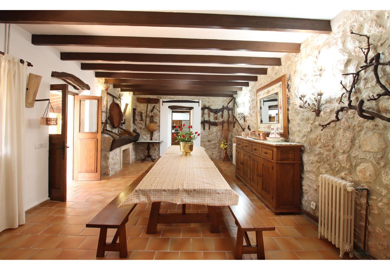 Villa en Pollensa - ROS GRAN. Encantadora y tradicional villa cerca de Pollensa