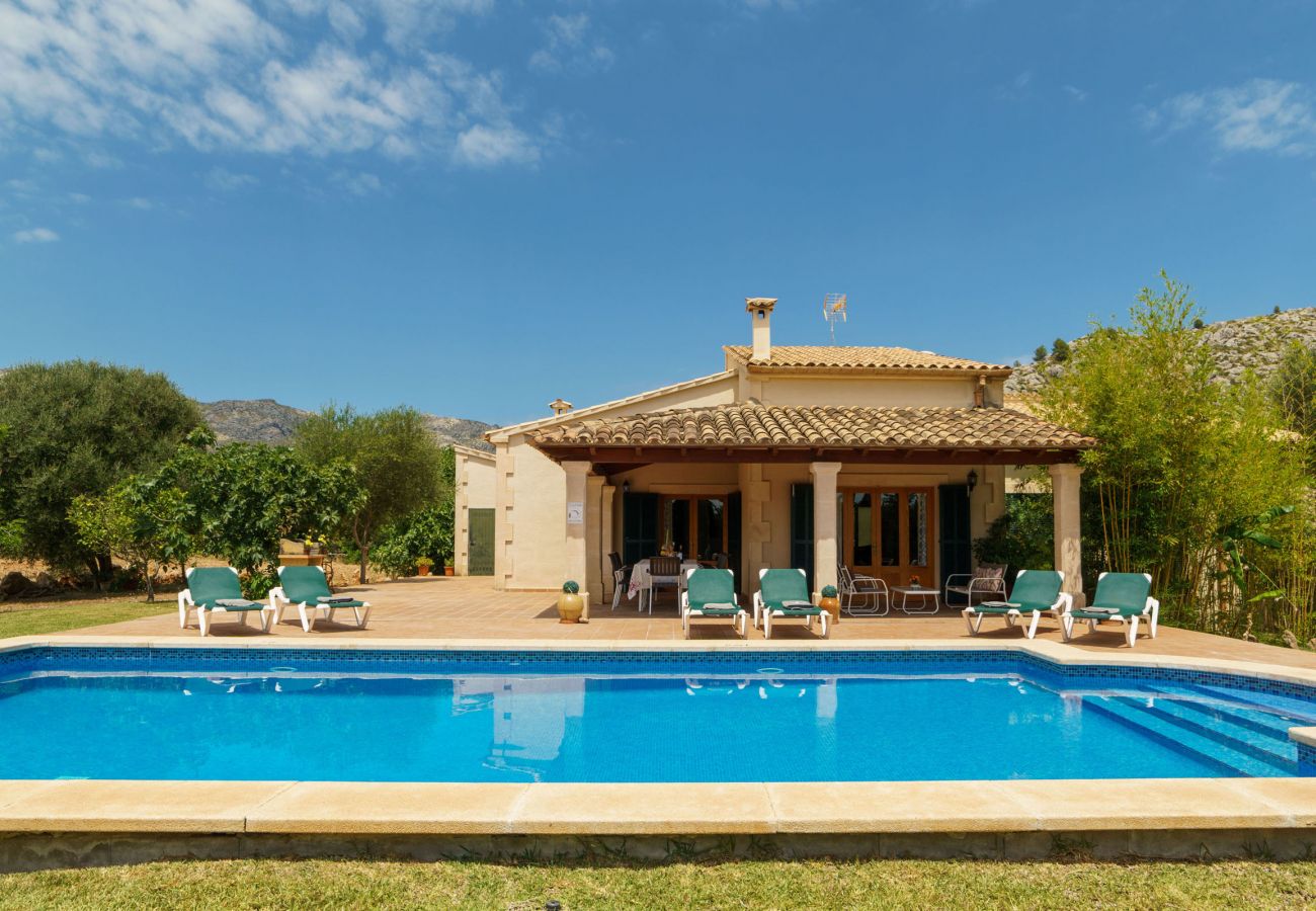 Villa en Pollensa - PUNTA COLET. Gran piscina y espacioso jardín para una diversión sin fin