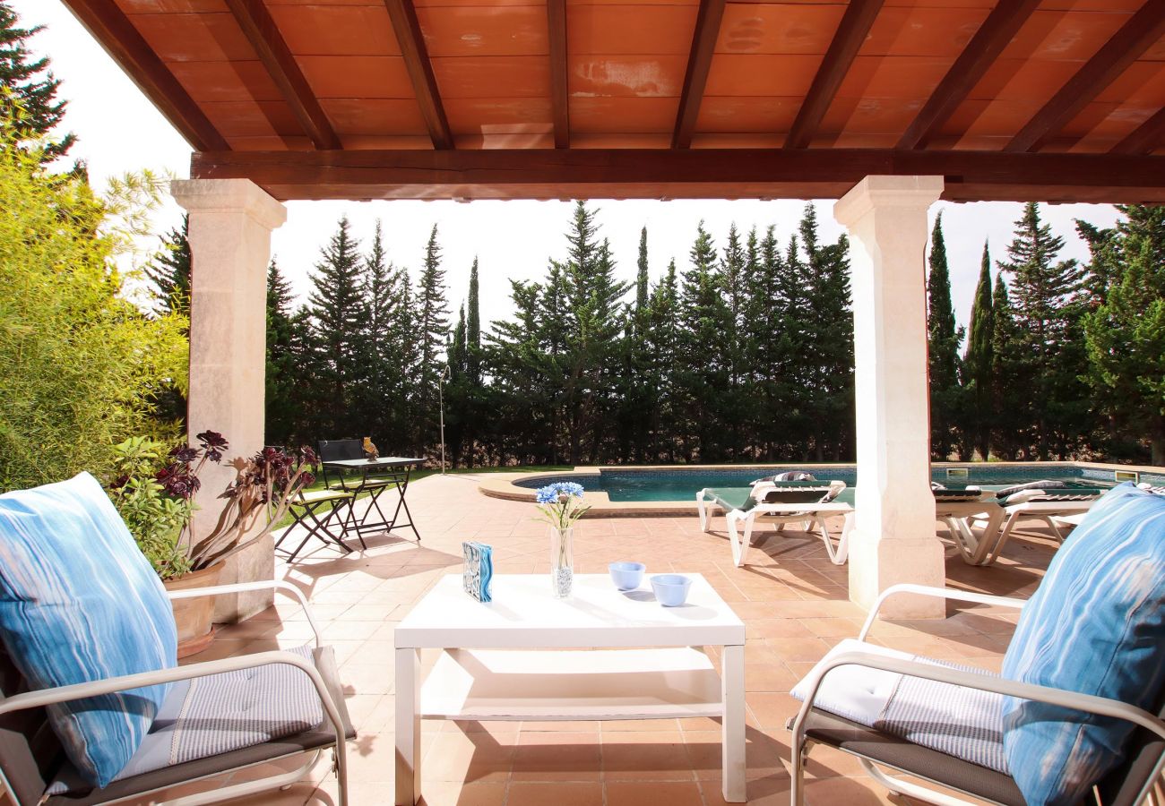 Villa en Pollensa - PUNTA COLET. Gran piscina y espacioso jardín para una diversión sin fin