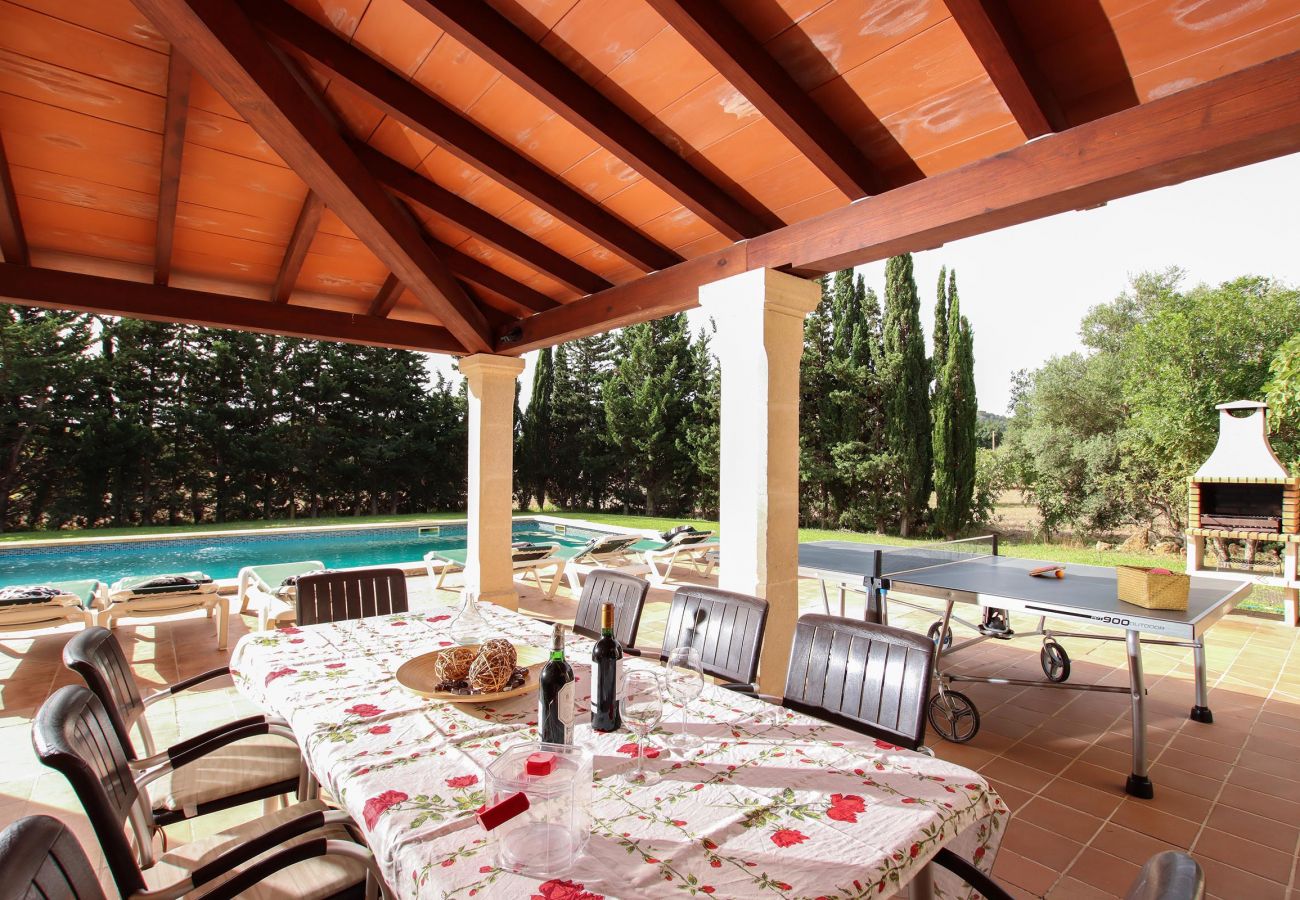 Villa en Pollensa - PUNTA COLET. Gran piscina y espacioso jardín para una diversión sin fin